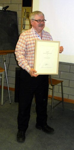 Hans Bengtsson SAAF:s Amatörastronomiska pris 2013