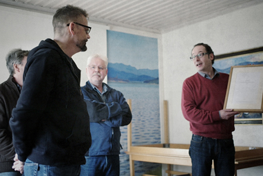 Utdelning Amatörastronomiska priset 2012 SAAF:s Amatörastronomiska pris 2012