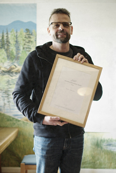 Anders Wettergren SAAF:s Amatörastronomiska pris 2012