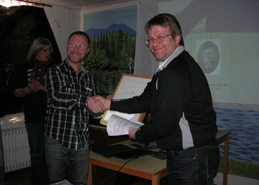 Yderstig och Persson SAAFs Amatörastronomiska pris 2010